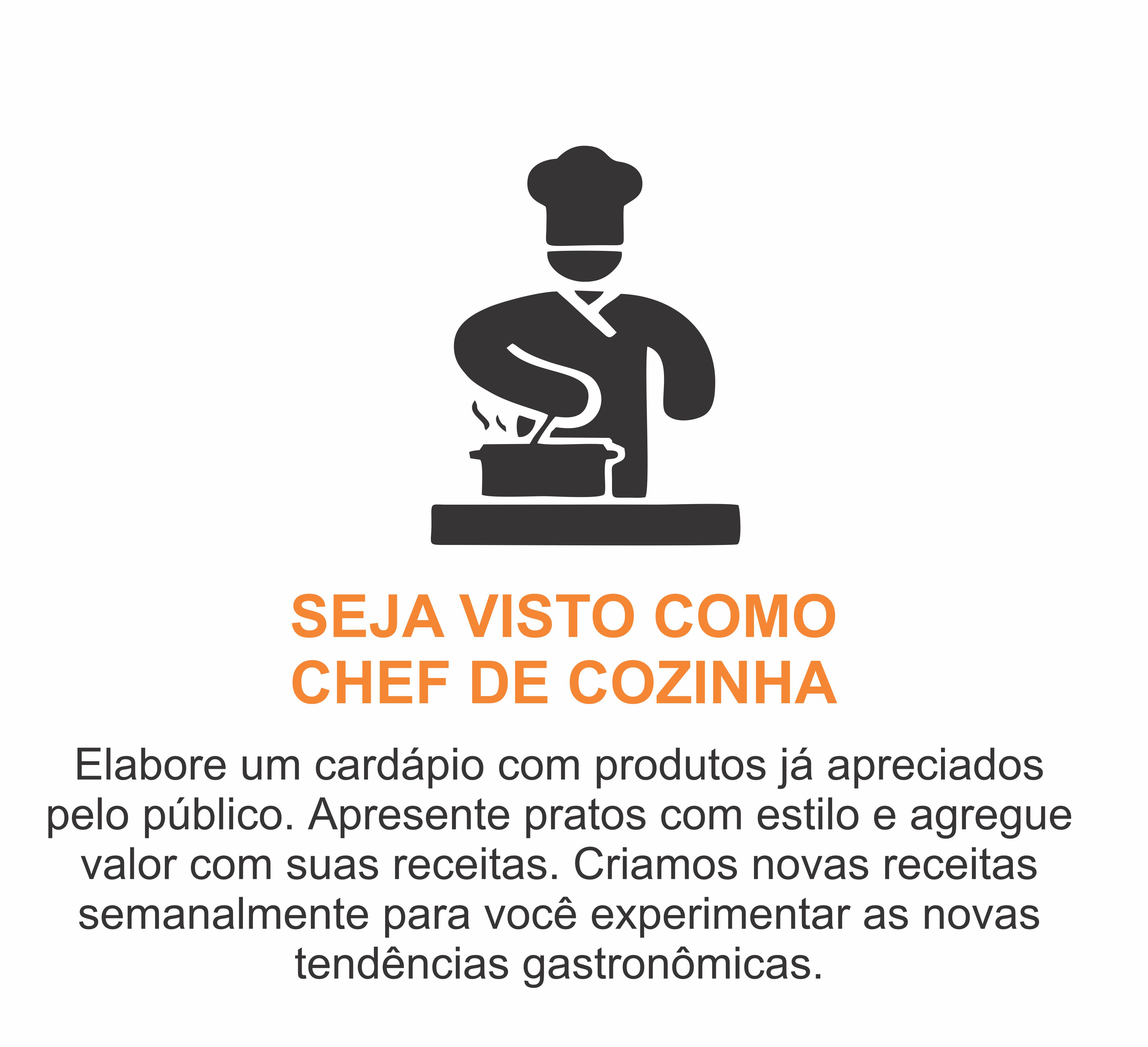 Gestão de gastronomia - chef